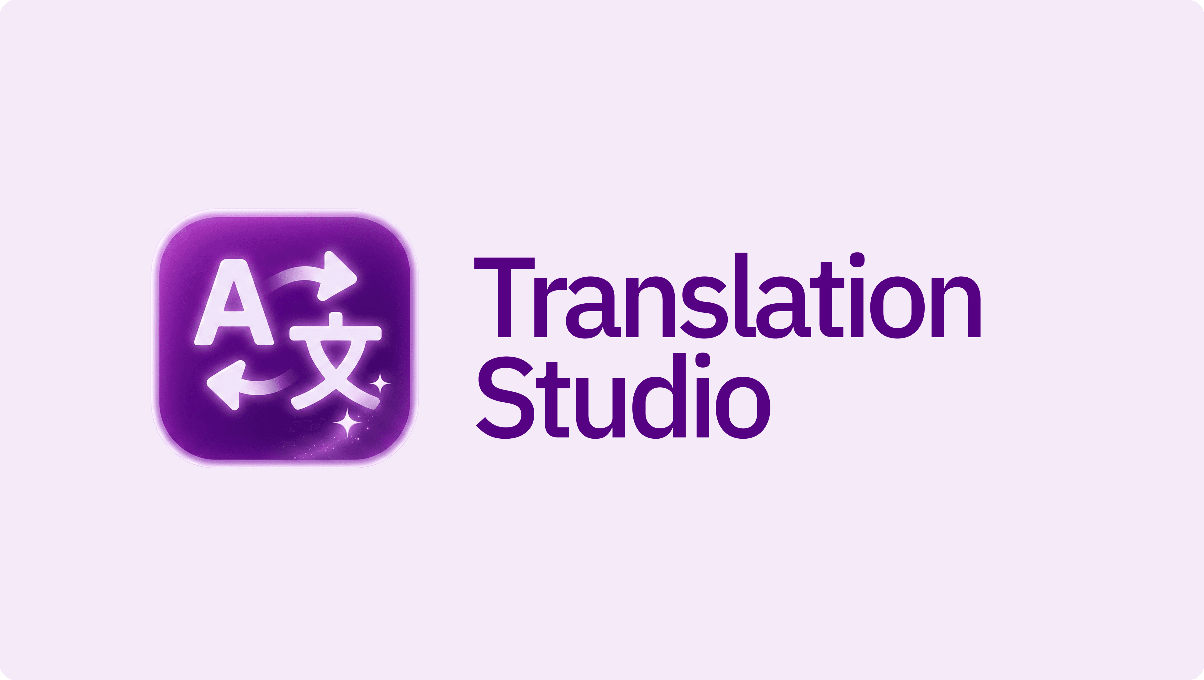 Translation Studio preview